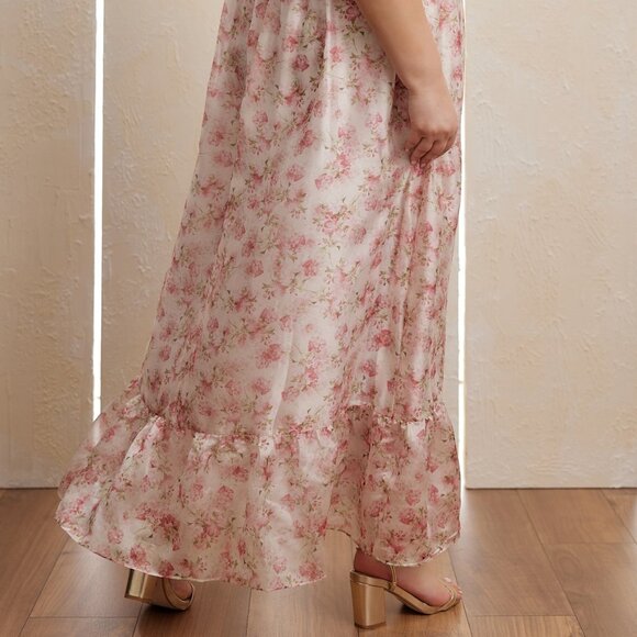 NEW Arula Penelope Organza Ruffle Dress - Picture 2 of 6